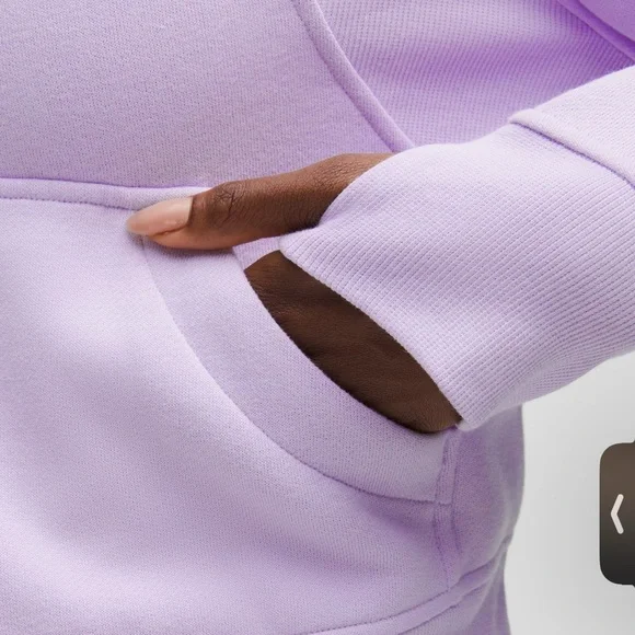 Lavender Frost-Sz XS/S -Lululemon Full Zip Scuba - Picture 5 of 6